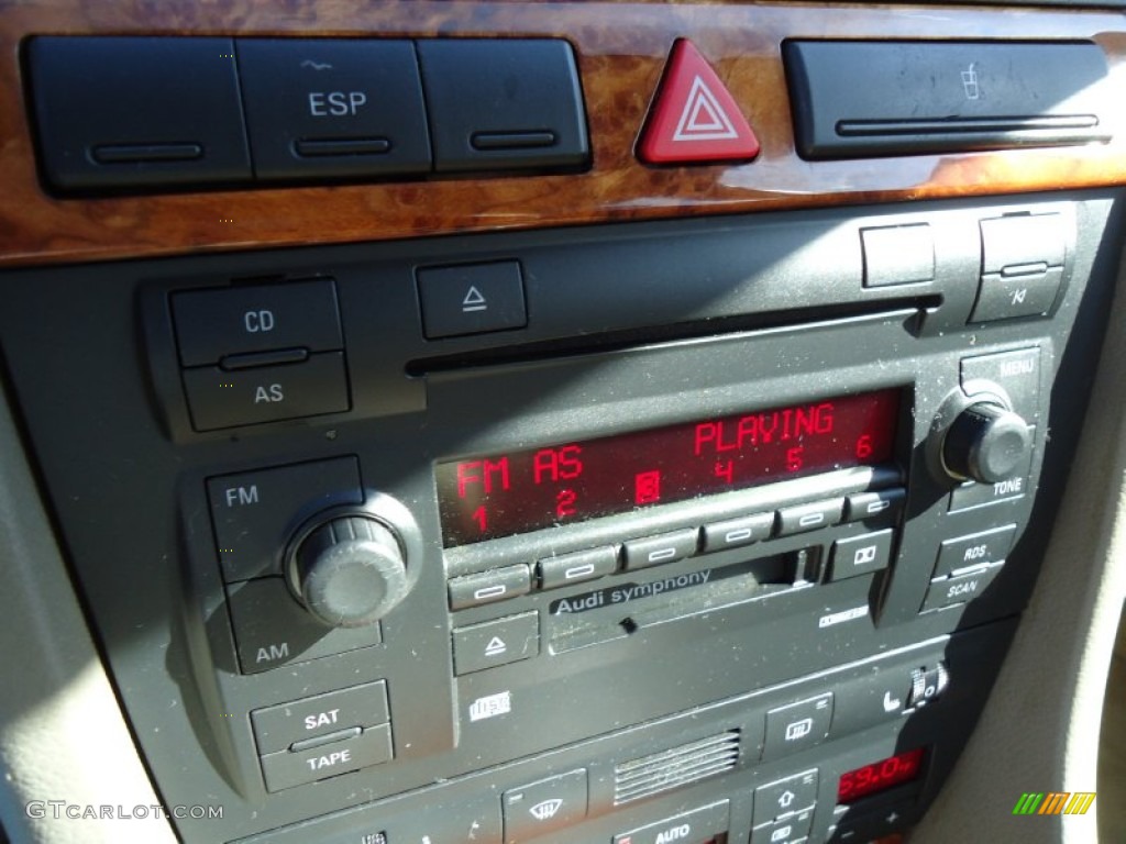 2004 A6 2.7T quattro Sedan - Canvas Beige Metallic / Beige photo #43