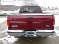 2005 Dark Toreador Red Metallic Ford F250 Super Duty Lariat SuperCab 4x4  photo #4