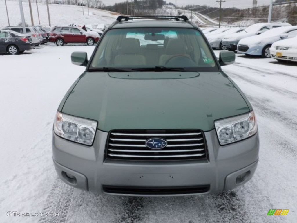 2007 Forester 2.5 X L.L.Bean Edition - Evergreen Metallic / Desert Beige photo #2