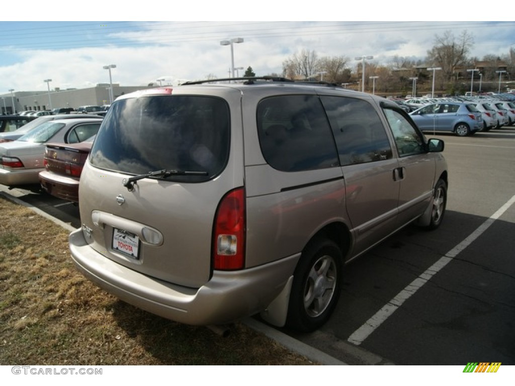 2002 Quest SE - Smoked Silver Metallic / Mocha photo #2