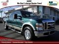 2008 Forest Green Metallic Ford F250 Super Duty Lariat Crew Cab  photo #1