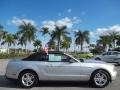 2011 Ingot Silver Metallic Ford Mustang V6 Convertible  photo #5