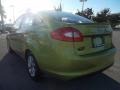 2011 Lime Squeeze Metallic Ford Fiesta SE Sedan  photo #9