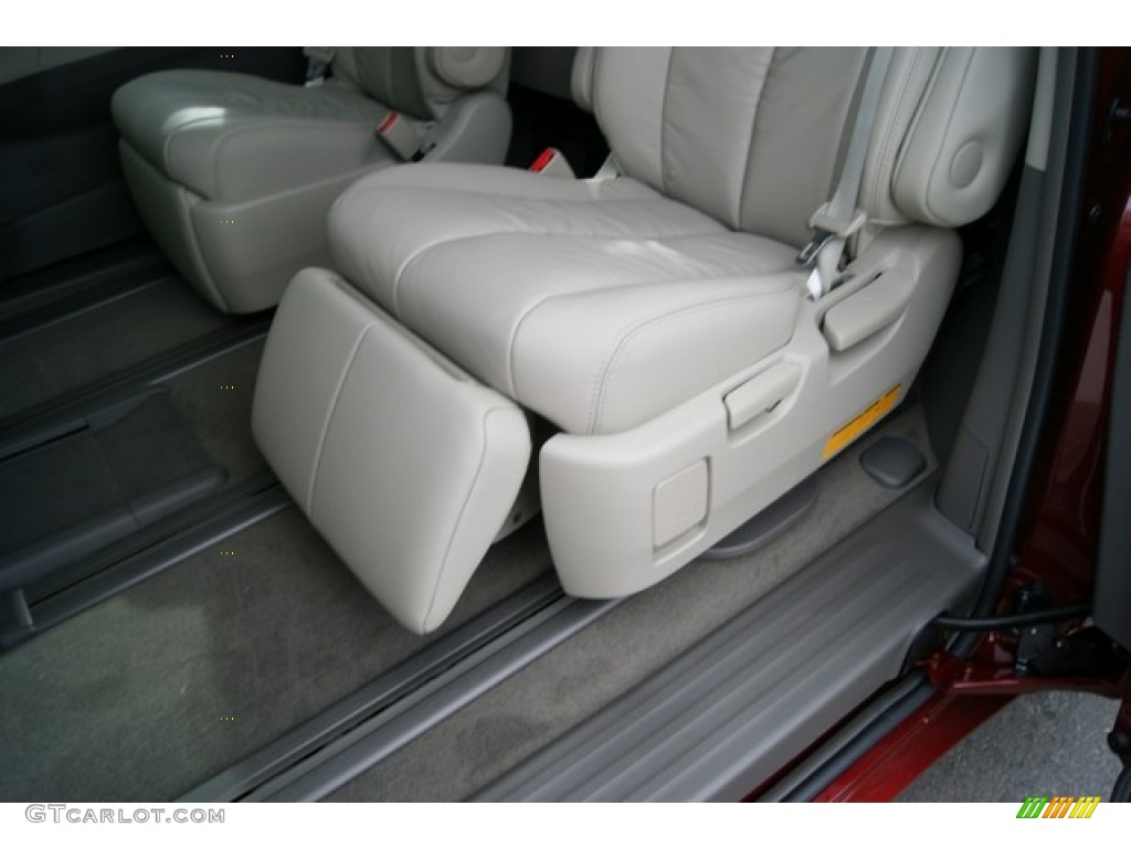 2012 Toyota Sienna XLE AWD Rear Seat Photo #59987925