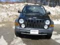 2005 Black Clearcoat Jeep Liberty Renegade 4x4  photo #8