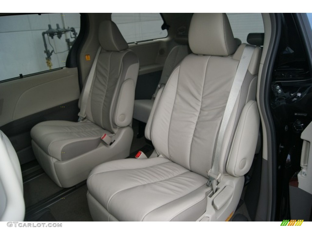 Light Gray Interior 2012 Toyota Sienna Limited AWD Photo #59988096
