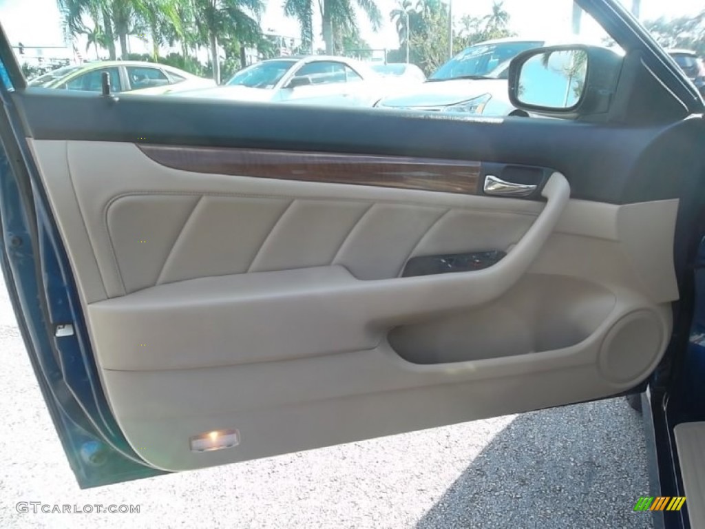 2006 Accord EX V6 Coupe - Sapphire Blue Pearl / Ivory photo #15