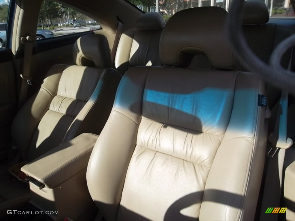 2006 Accord EX V6 Coupe - Sapphire Blue Pearl / Ivory photo #17