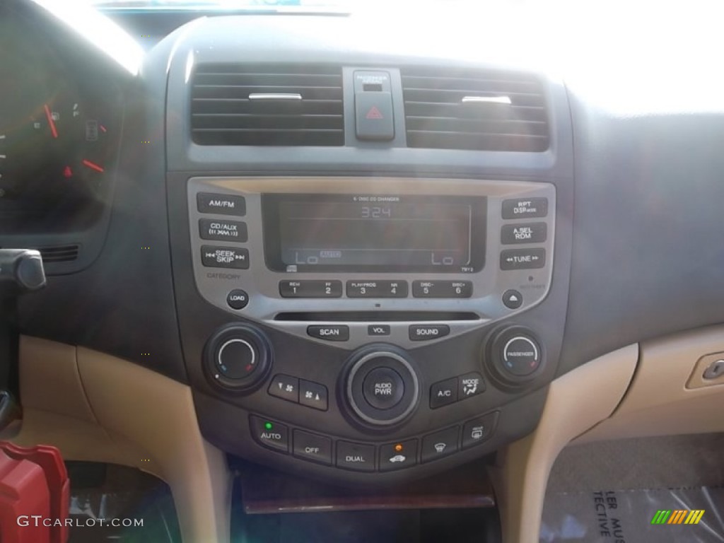 2006 Accord EX V6 Coupe - Sapphire Blue Pearl / Ivory photo #24