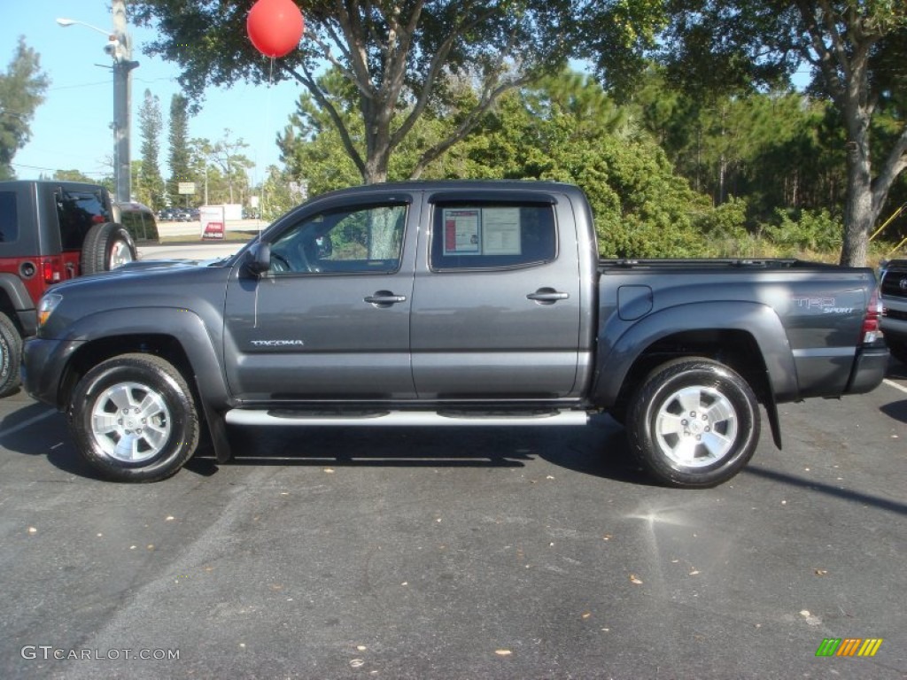 Magnetic Gray Metallic 2010 Toyota Tacoma V6 PreRunner TRD Sport Double Cab Exterior Photo #59988564