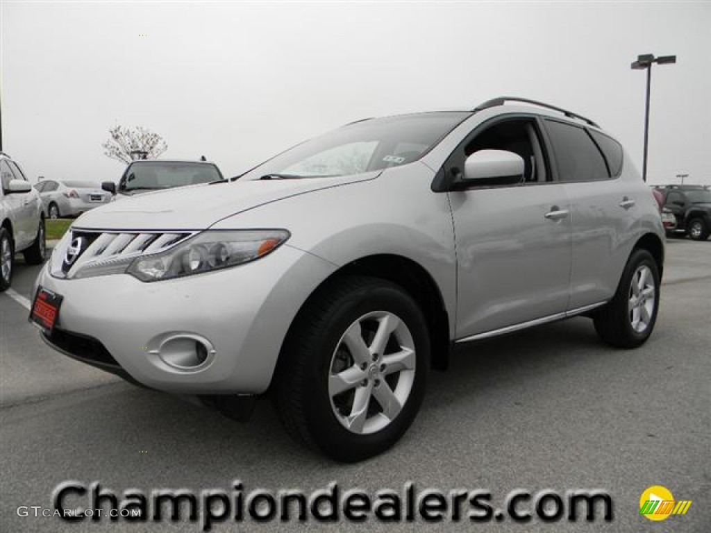 2009 Murano S AWD - Brilliant Silver Metallic / Black photo #1