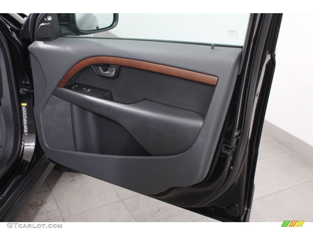 2009 Volvo XC70 3.2 AWD Off Black Door Panel Photo #59989429