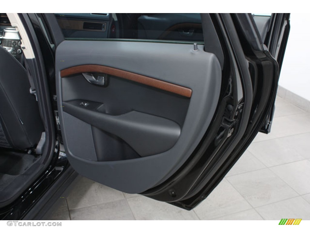 2009 Volvo XC70 3.2 AWD Off Black Door Panel Photo #59989444