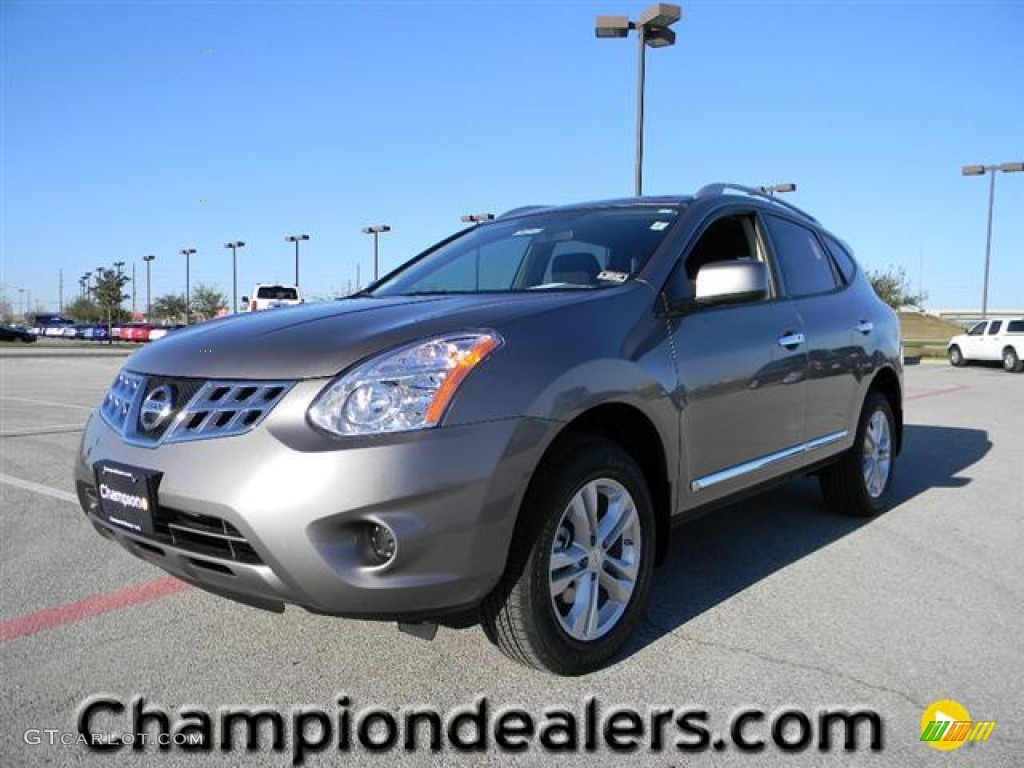 2012 Rogue SV - Platinum Graphite / Black photo #1