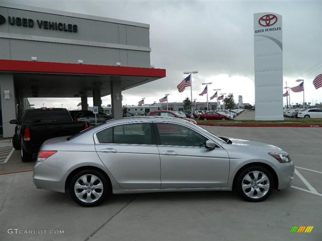 Alabaster Silver Metallic 2010 Honda Accord EX V6 Sedan Exterior Photo #59989770