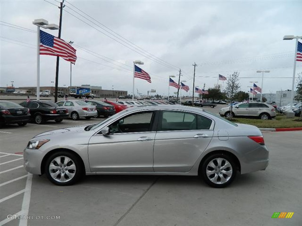 Alabaster Silver Metallic 2010 Honda Accord EX V6 Sedan Exterior Photo #59989805