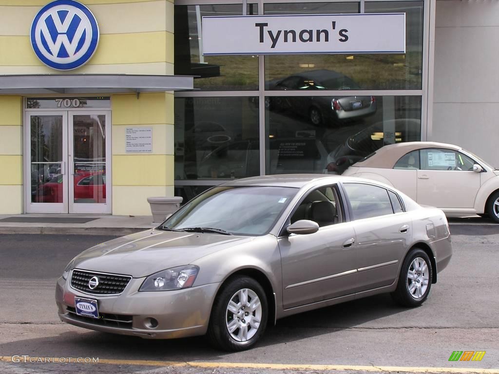 2006 Altima 2.5 S - Polished Pewter Metallic / Frost photo #1