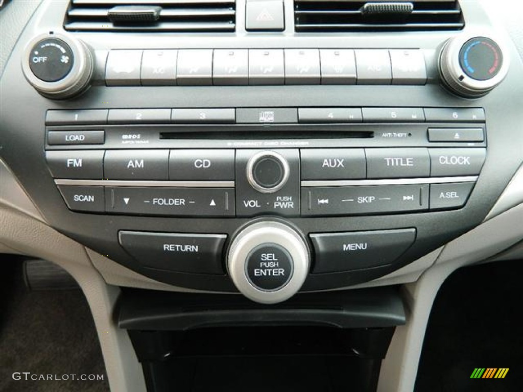 2010 Honda Accord EX V6 Sedan Audio System Photos