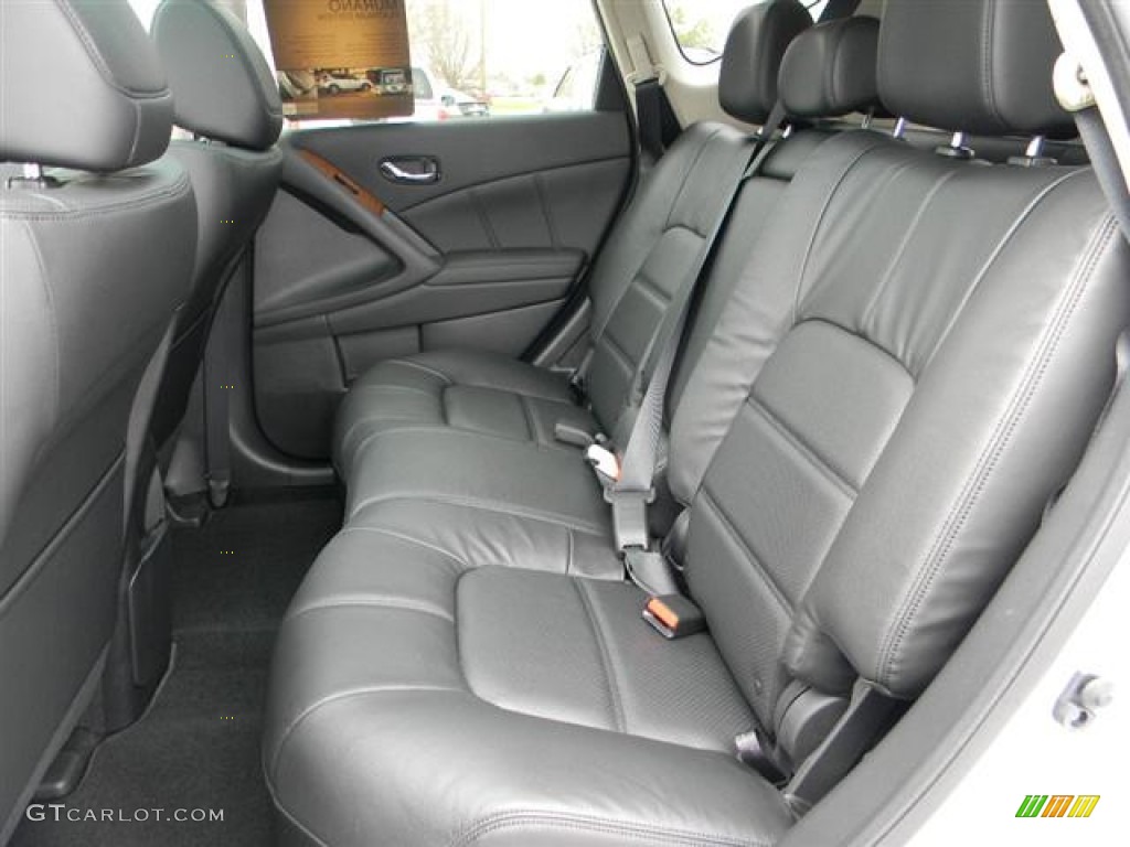 2012 Nissan Murano LE Platinum Edition Rear Seat Photo #59990041