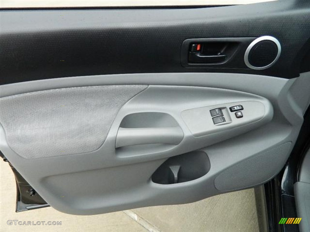 2009 Toyota Tacoma X-Runner Graphite Gray Door Panel Photo #59990149