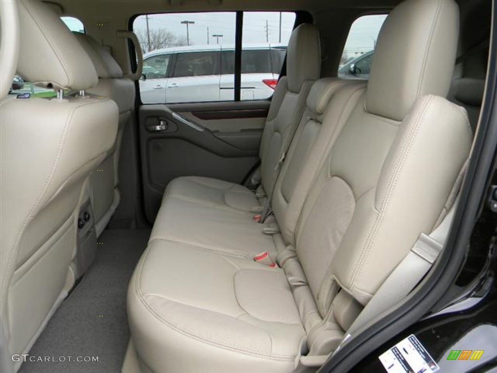 Cafe Latte Interior 2012 Nissan Pathfinder LE Photo #59990272