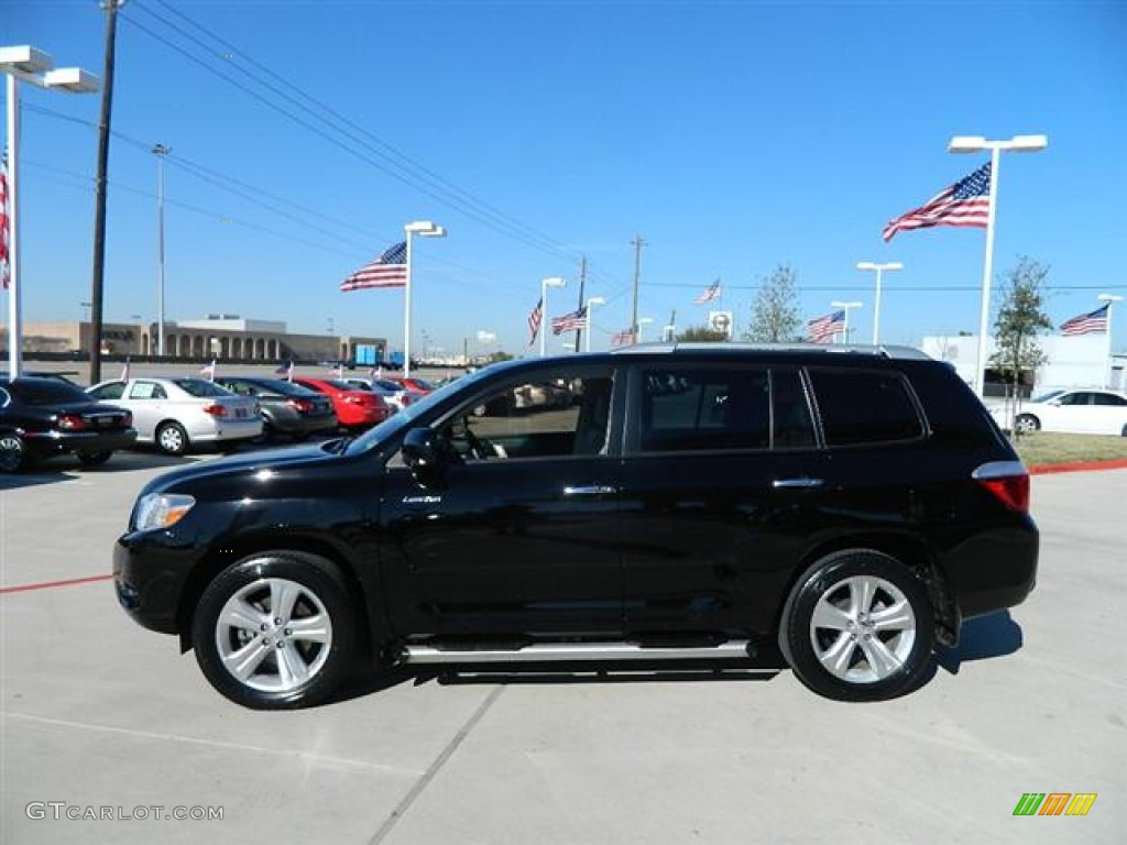 Black 2009 Toyota Highlander Limited Exterior Photo #59990764
