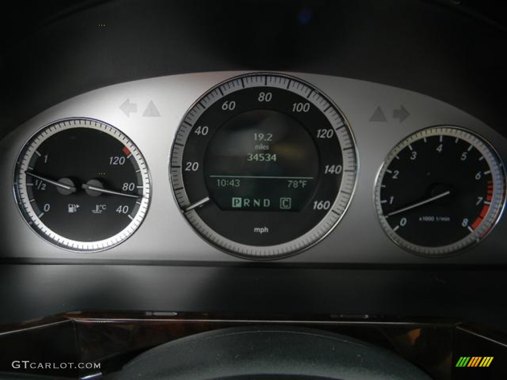 2010 Mercedes-Benz GLK 350 Gauges Photo #59990912