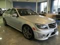 2010 Iridium Silver Metallic Mercedes-Benz C 63 AMG  photo #3