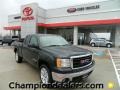 2008 Onyx Black GMC Sierra 1500 SLE Extended Cab  photo #1