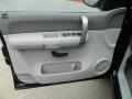 Light Titanium 2008 GMC Sierra 1500 SLE Extended Cab Door Panel