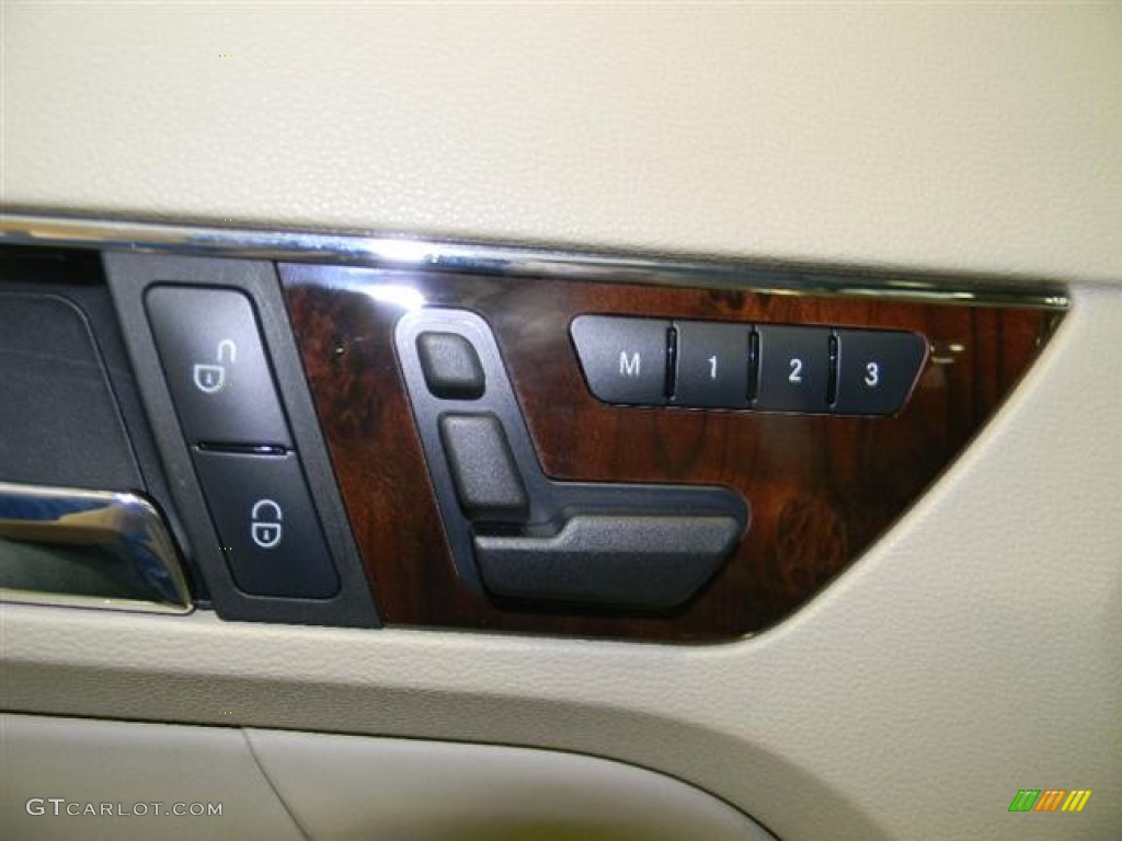 2010 E 350 Coupe - Arctic White / Almond Beige photo #20