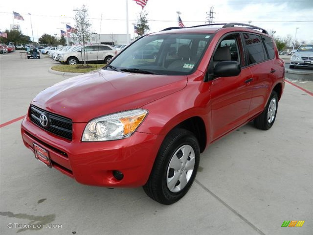 Barcelona Red Pearl 2008 Toyota RAV4 I4 Exterior Photo #59991939