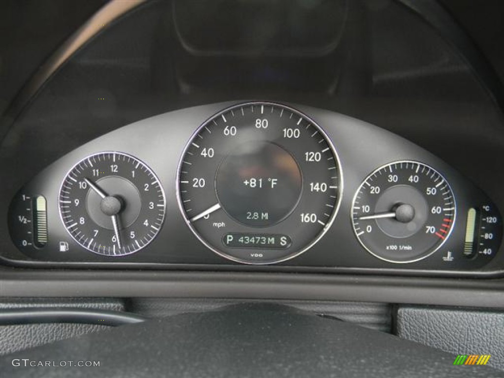 2008 Mercedes-Benz CLK 550 Cabriolet Gauges Photo #59992198