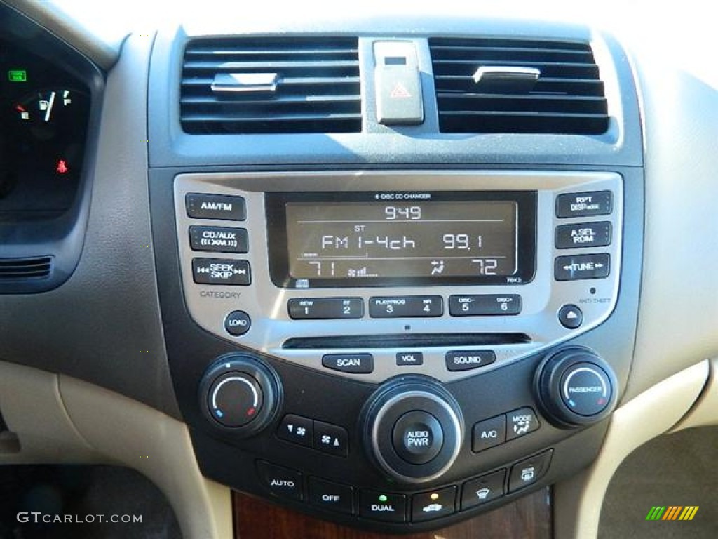 2006 Accord EX-L Sedan - Desert Mist Metallic / Ivory photo #21