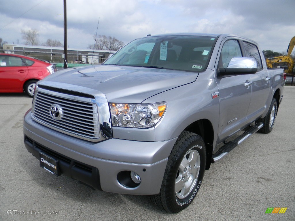 2012 Tundra Limited CrewMax 4x4 - Silver Sky Metallic / Graphite photo #1