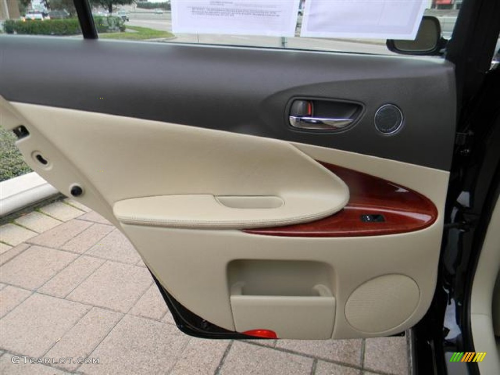 2008 Lexus GS 460 Cashmere Door Panel Photo #59993086
