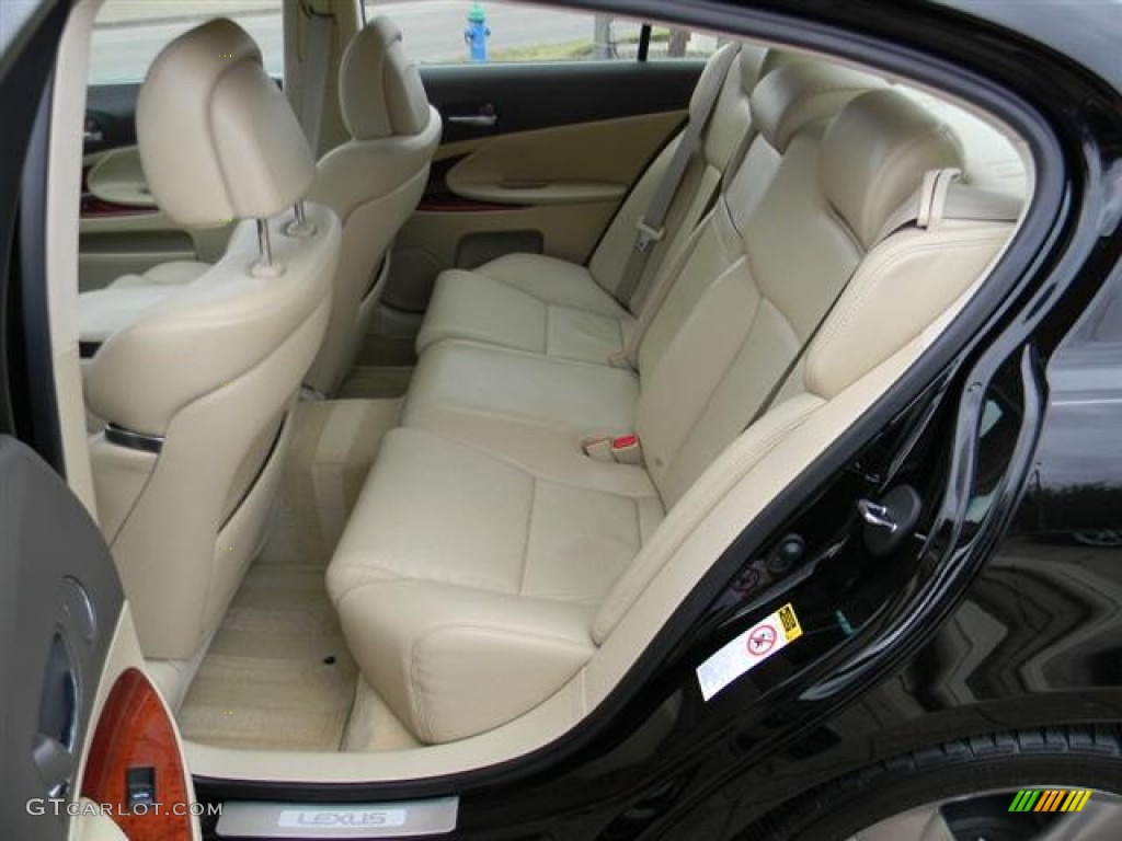 2008 Lexus GS 460 Rear Seat Photos