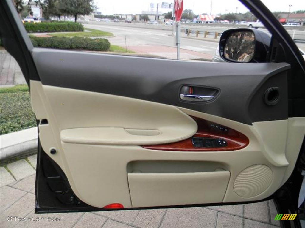 2008 Lexus GS 460 Cashmere Door Panel Photo #59993107