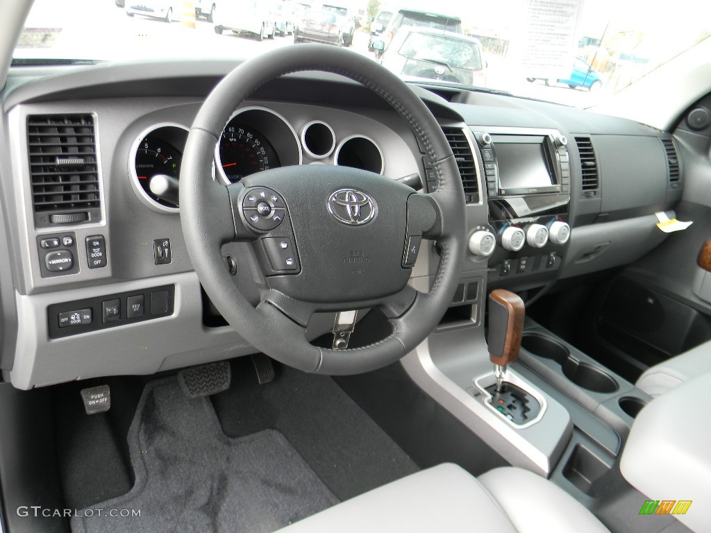 Graphite Interior 2012 Toyota Tundra Limited CrewMax 4x4 Photo #59993140