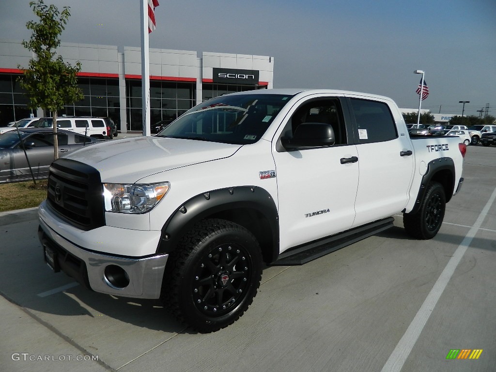 Super White 2012 Toyota Tundra T-Force 2.0 Limited Edition CrewMax 4x4 Exterior Photo #59993158