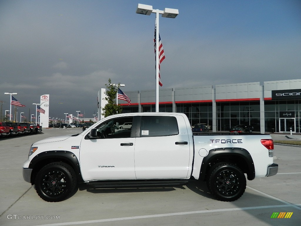 Super White 2012 Toyota Tundra T-Force 2.0 Limited Edition CrewMax 4x4 Exterior Photo #59993227