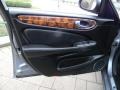 2007 Jaguar XJ Charcoal Interior Door Panel Photo