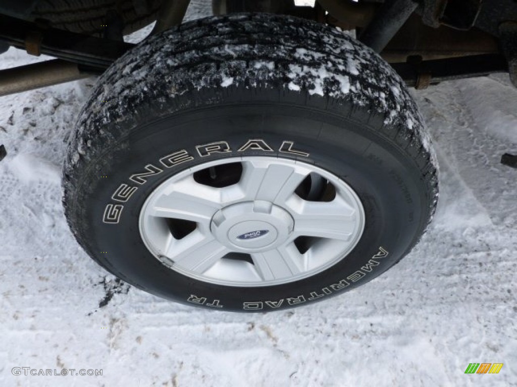 2005 F150 STX SuperCab 4x4 - Dark Shadow Grey Metallic / Medium Flint Grey photo #7