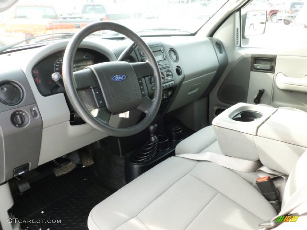2005 F150 STX SuperCab 4x4 - Dark Shadow Grey Metallic / Medium Flint Grey photo #11