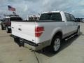 2010 White Platinum Metallic Tri Coat Ford F150 Lariat SuperCrew  photo #5