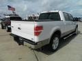 White Platinum Metallic Tri Coat - F150 Lariat SuperCrew Photo No. 5