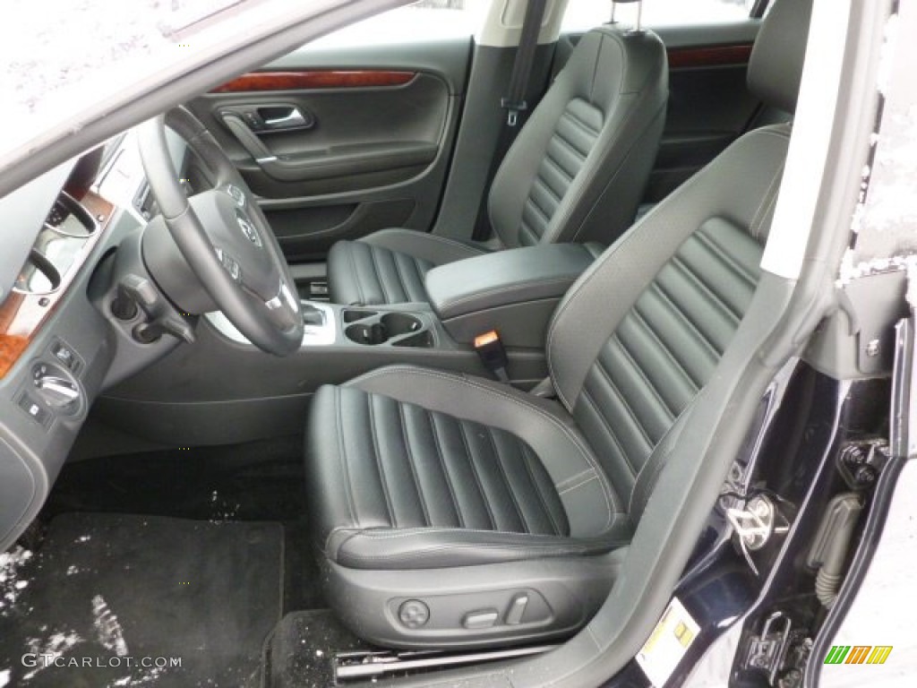 Black Interior 2011 Volkswagen CC Lux Plus Photo #59994370