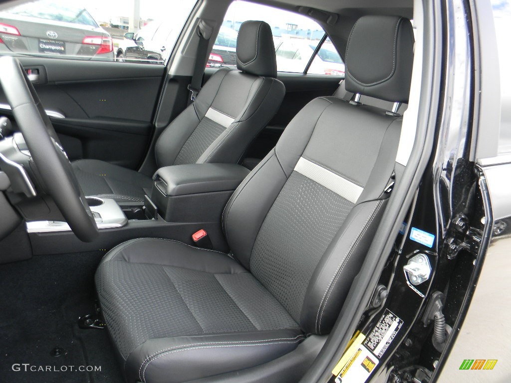 Black Interior 2012 Toyota Camry SE Photo #59994419