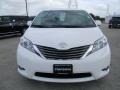 2012 Super White Toyota Sienna XLE  photo #2