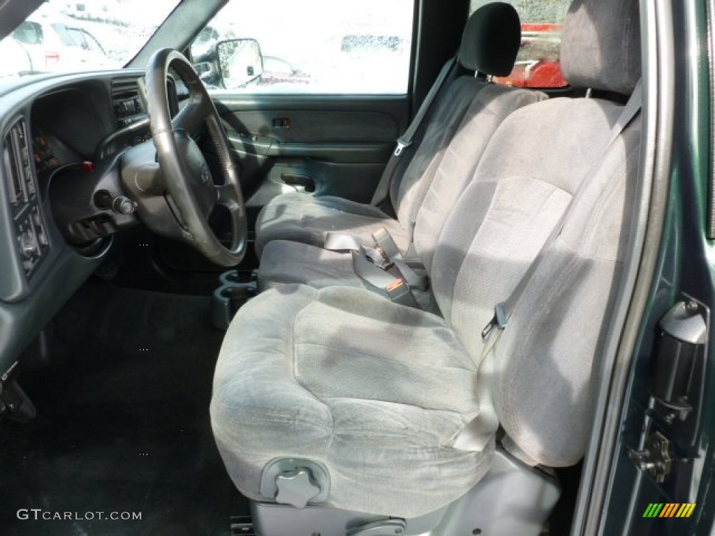2001 Silverado 2500HD LS Extended Cab 4x4 - Forest Green Metallic / Graphite photo #10
